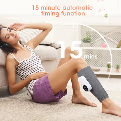 360° Electric Calf Massager – Air Compression & Heat