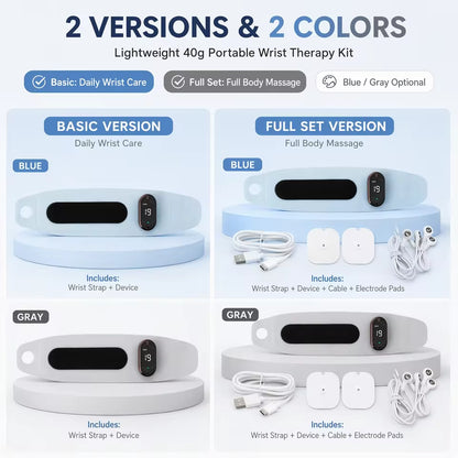 EMS Wrist Massager – Heat & Vibration Wrist Brace