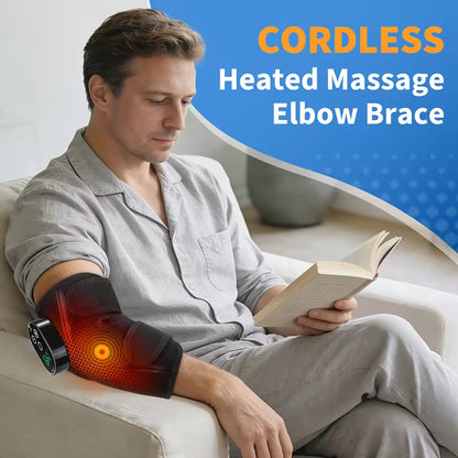 2-in-1 Thermal Elbow Massager – Heat & Vibration